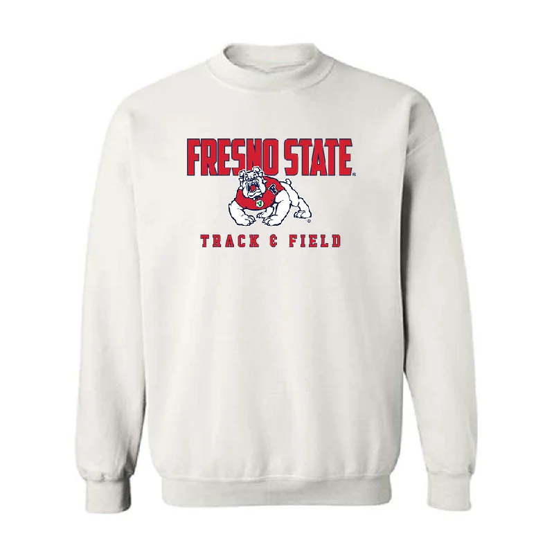 Fresno State - NCAA Women's Track & Field : Anne Remlinger - Classic Shersey Crewneck Sweatshirt Hoodie with Tie-Dye Psychedelic Retro Fresno State - NCAA Women's Track & Field : Anne Remlinger - Classic Shersey Crewneck Sweatshirt Hoodie with Tie-Dye Psychedelic Retro