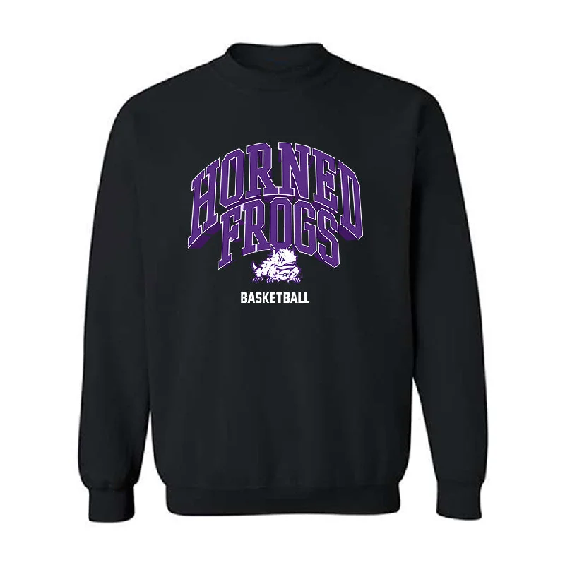 TCU - NCAA Women's Basketball : Madison Conner - Classic Fashion Shersey Crewneck Sweatshirt Hoodie with Slit Hem Functional Movement TCU - NCAA Women's Basketball : Madison Conner - Classic Fashion Shersey Crewneck Sweatshirt Hoodie with Slit Hem Functional Movement