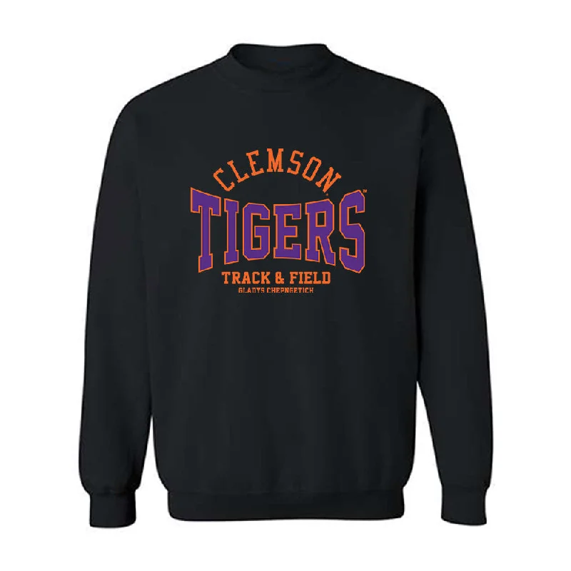 Clemson - NCAA Women's Track & Field : Gladys Chepngetich - Classic Fashion Shersey Crewneck Sweatshirt Hooded Sweatshirt Casual Wear Street Style Clemson - NCAA Women's Track & Field : Gladys Chepngetich - Classic Fashion Shersey Crewneck Sweatshirt Hooded Sweatshirt Casual Wear Street Style