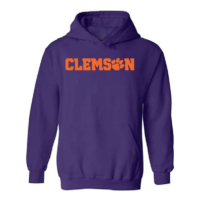 Clemson - NCAA Women's Track & Field : Gladys Chepngetich - Classic Shersey Hooded Sweatshirt Hoodie with Elastic Cuffs Stretchable Comfortable Clemson - NCAA Women's Track & Field : Gladys Chepngetich - Classic Shersey Hooded Sweatshirt Hoodie with Elastic Cuffs Stretchable Comfortable