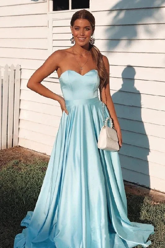 Sweetheart Long Evening Party Dress Tunics Versatile functional