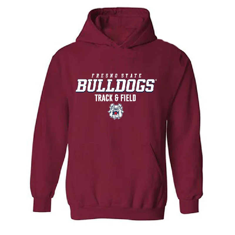 Fresno State - NCAA Women's Track & Field : Cierra Jackson - Classic Shersey Hooded Sweatshirt Hoodie with Print Artistic Unique Fresno State - NCAA Women's Track & Field : Cierra Jackson - Classic Shersey Hooded Sweatshirt Hoodie with Print Artistic Unique