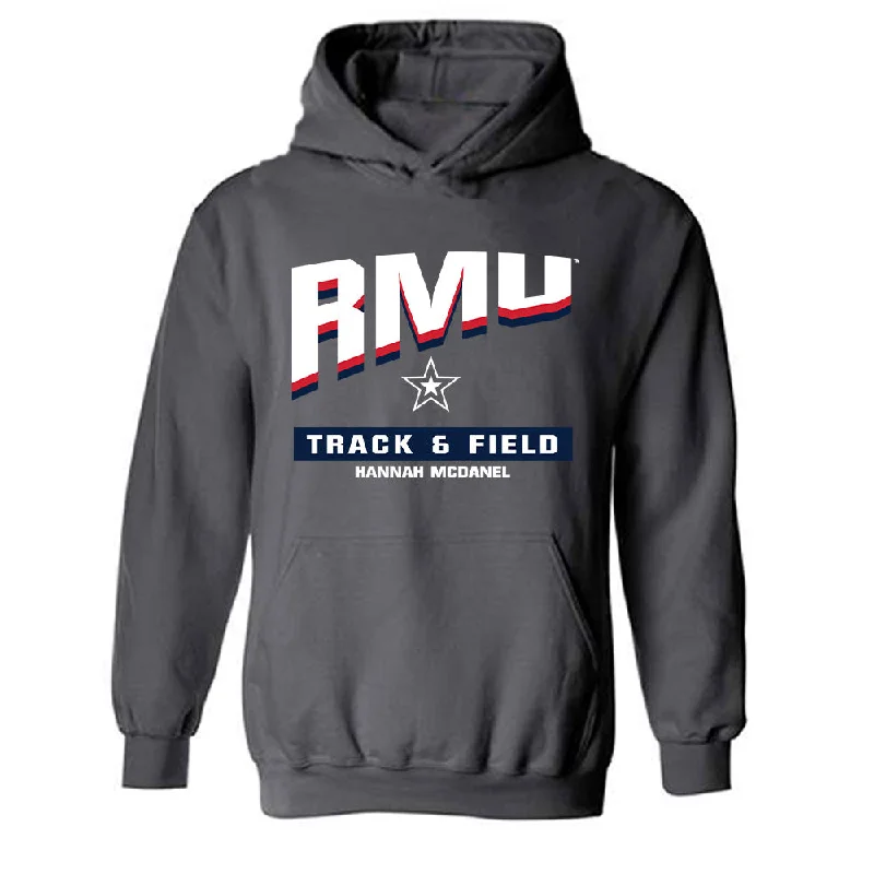 Robert Morris - NCAA Women's Track & Field : Hannah McDanel - Classic Fashion Shersey Hooded Sweatshirt Hoodie with Rhinestones Sparkly Elegant Robert Morris - NCAA Women's Track & Field : Hannah McDanel - Classic Fashion Shersey Hooded Sweatshirt Hoodie with Rhinestones Sparkly Elegant