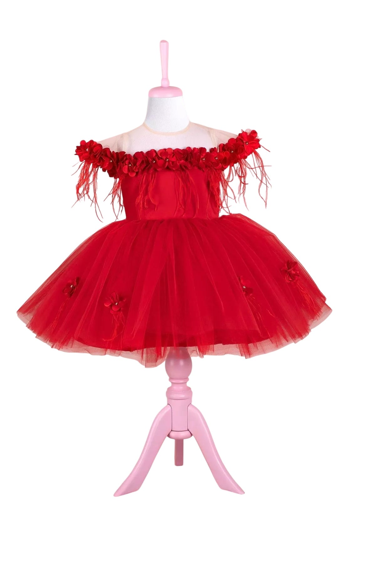 Violet Red Party Dress Tunics Satin smooth