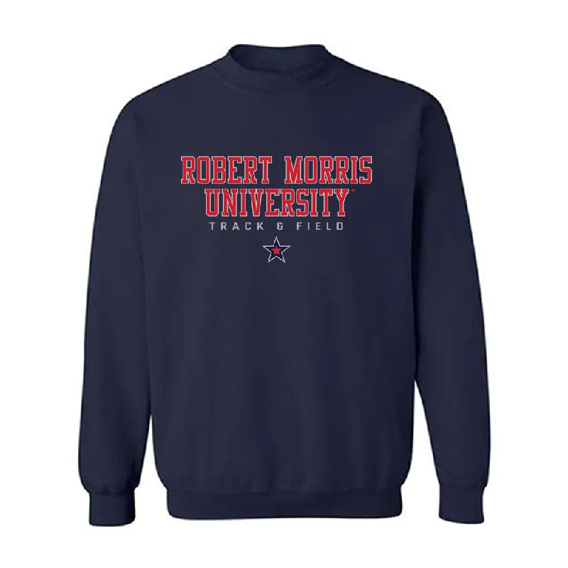 Robert Morris - NCAA Women's Track & Field : Hannah McDanel - Classic Shersey Crewneck Sweatshirt Hoodie with Lining Warm Insulated Robert Morris - NCAA Women's Track & Field : Hannah McDanel - Classic Shersey Crewneck Sweatshirt Hoodie with Lining Warm Insulated