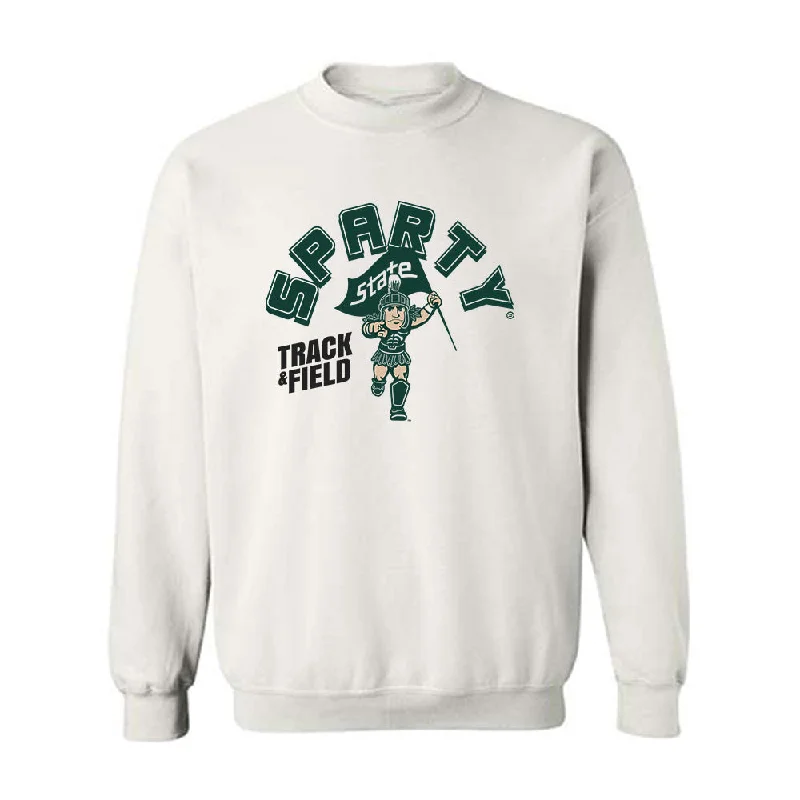 Michigan State - NCAA Women's Track & Field : Kelis Young-Hunter - Sports Shersey Crewneck Sweatshirt Hoodie with Oversized Fit Loose Comfortable Michigan State - NCAA Women's Track & Field : Kelis Young-Hunter - Sports Shersey Crewneck Sweatshirt Hoodie with Oversized Fit Loose Comfortable