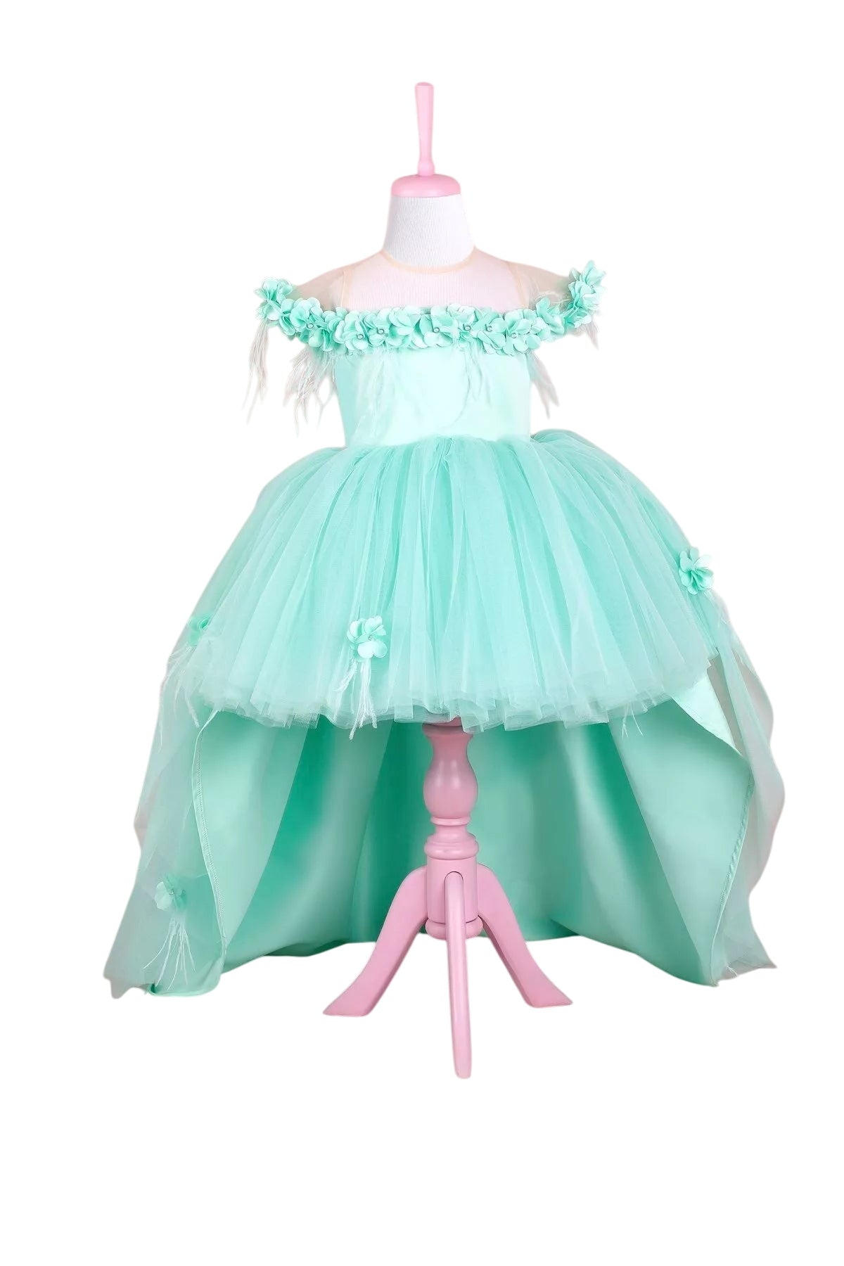 Violet Tiffany Party Dress - Tailed Tunics Floral girly