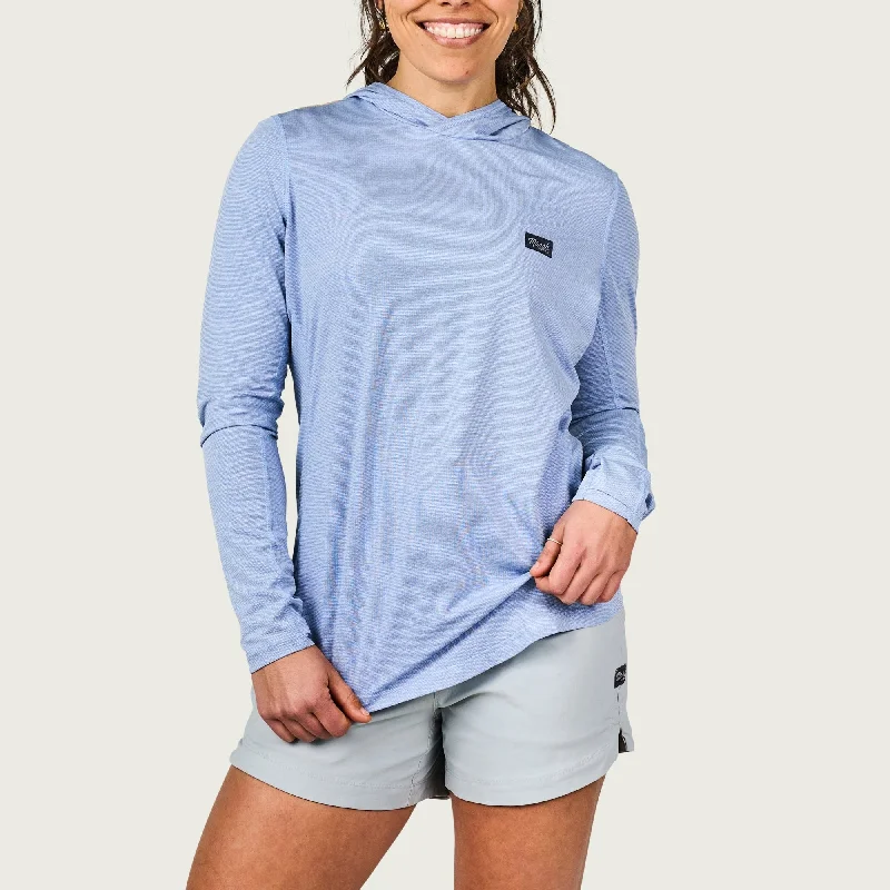 Women's High Noon Tech Hoodie Hoodie with Contrast Stitching Detailed Premium