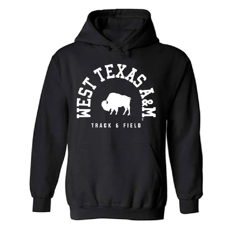 WTAMU - NCAA Women's Track & Field : Asana Hamidu - Hooded Sweatshirt Hoodie with Full-Zip Functional Layering WTAMU - NCAA Women's Track & Field : Asana Hamidu - Hooded Sweatshirt Hoodie with Full-Zip Functional Layering