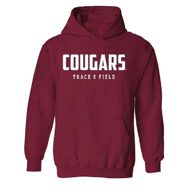 WSU - NCAA Women's Track & Field : Alaina Stone Boggs - Classic Fashion Shersey Hooded Sweatshirt Cotton Hoodie Fleece Lining Warmth