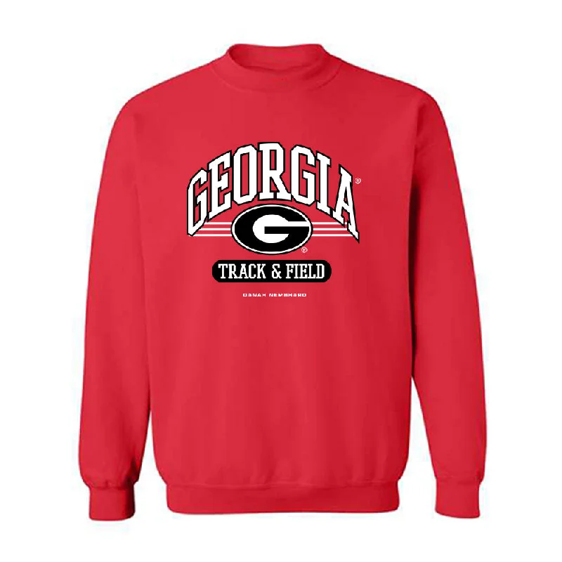 Georgia - NCAA Women's Track & Field : Danah Nembhard - Classic Fashion Shersey Crewneck Sweatshirt Hoodie with Double Zipper Versatile Adjustable Georgia - NCAA Women's Track & Field : Danah Nembhard - Classic Fashion Shersey Crewneck Sweatshirt Hoodie with Double Zipper Versatile Adjustable