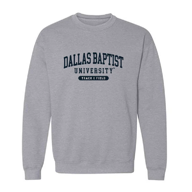 Dallas Baptist - NCAA Women's Track & Field : Talitha Brown - Classic Shersey Crewneck Sweatshirt Hoodie with Pattern Geometric Abstract Dallas Baptist - NCAA Women's Track & Field : Talitha Brown - Classic Shersey Crewneck Sweatshirt Hoodie with Pattern Geometric Abstract