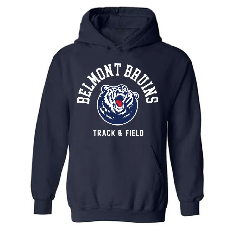 Belmont - NCAA Women's Track & Field : Anna Barr - Classic Shersey Hooded Sweatshirt Hoodie with Neon Bright Vibrant Belmont - NCAA Women's Track & Field : Anna Barr - Classic Shersey Hooded Sweatshirt Hoodie with Neon Bright Vibrant