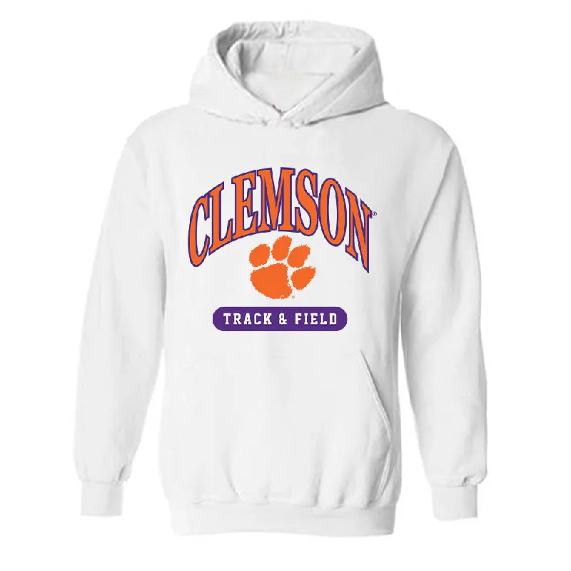 Clemson - NCAA Women's Track & Field : Gladys Chepngetich - Classic Shersey Hooded Sweatshirt Hoodie with Print Artistic Unique Clemson - NCAA Women's Track & Field : Gladys Chepngetich - Classic Shersey Hooded Sweatshirt Hoodie with Print Artistic Unique