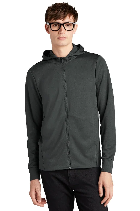 Mercer+Mettle Double-Knit Full-Zip Hoodie MM3002 Hoodie with Pastel Soft Subtle