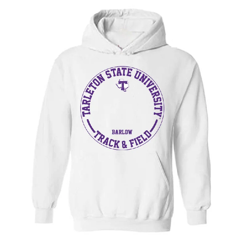 Tarleton State - NCAA Women's Track & Field : Nyla Barlow - Classic Fashion Shersey Hooded Sweatshirt Oversized Hoodie Comfort Casual Tarleton State - NCAA Women's Track & Field : Nyla Barlow - Classic Fashion Shersey Hooded Sweatshirt Oversized Hoodie Comfort Casual