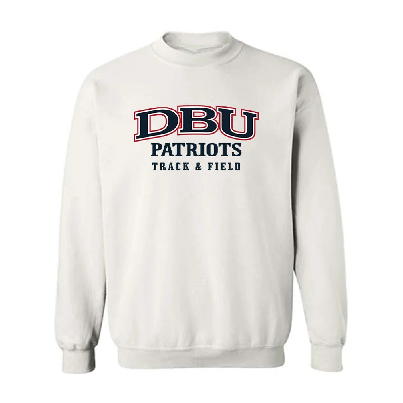 Dallas Baptist - NCAA Women's Track & Field : Talitha Brown - Crewneck Sweatshirt Hoodie with Button Classic Timeless Dallas Baptist - NCAA Women's Track & Field : Talitha Brown - Crewneck Sweatshirt Hoodie with Button Classic Timeless