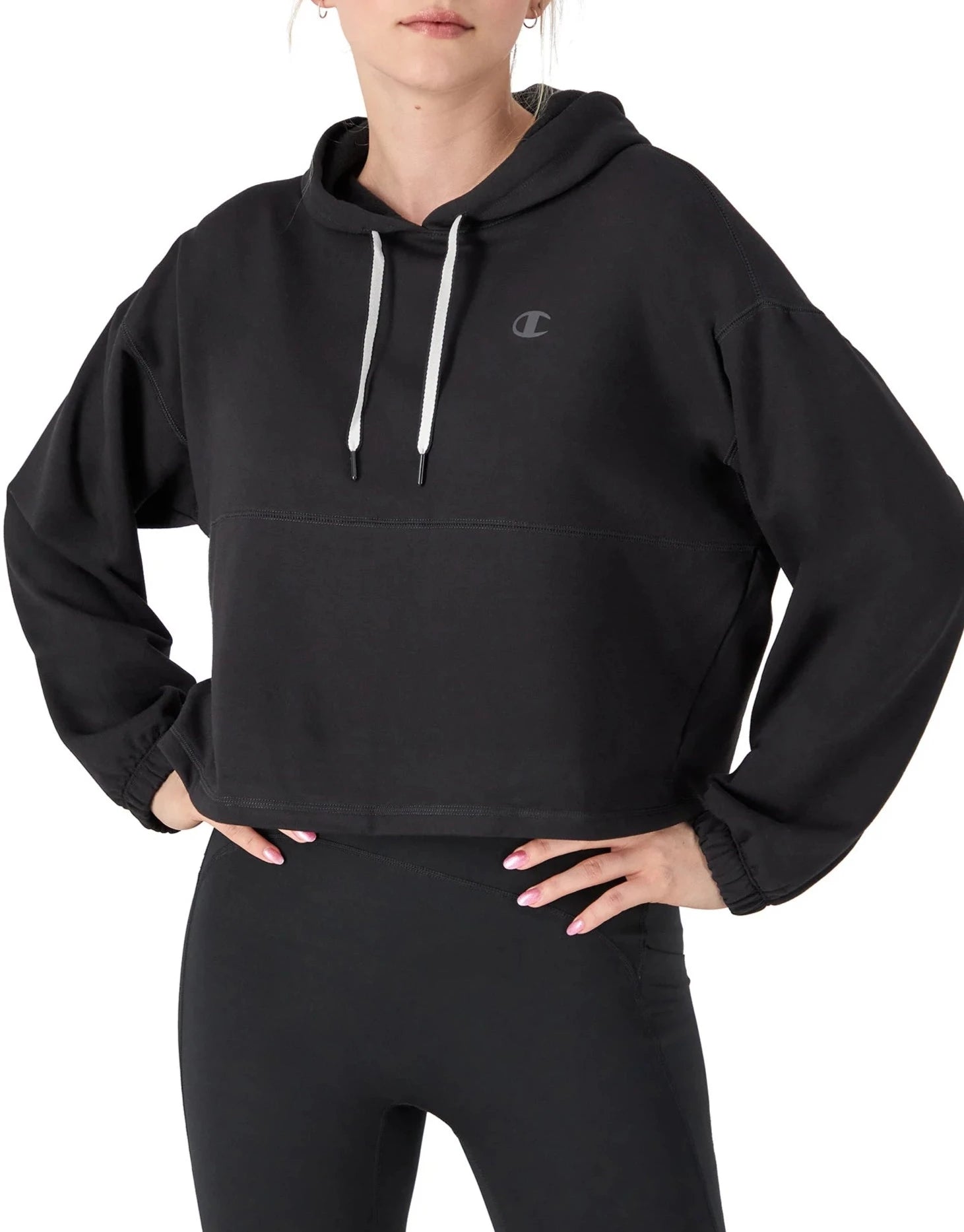 Soft Touch C Logo Hoodie Hoodie with Camouflage Military Edgy