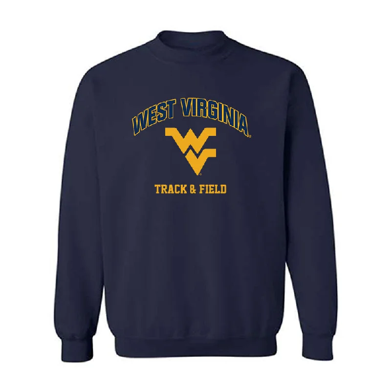 West Virginia - NCAA Women's Track & Field : Cate Pickering - Fashion Shersey Crewneck Sweatshirt Graphic Hoodie Design Print West Virginia - NCAA Women's Track & Field : Cate Pickering - Fashion Shersey Crewneck Sweatshirt Graphic Hoodie Design Print