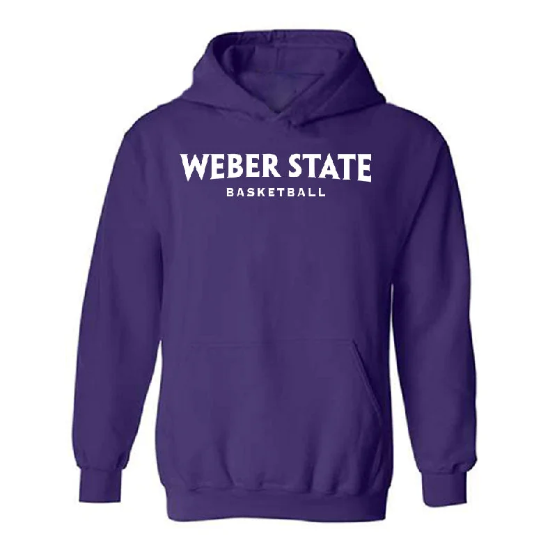 Weber - NCAA Women's Basketball : Dakota Nap - Classic Shersey Hooded Sweatshirt Hoodie with Drop Shoulder Relaxed Streetwear