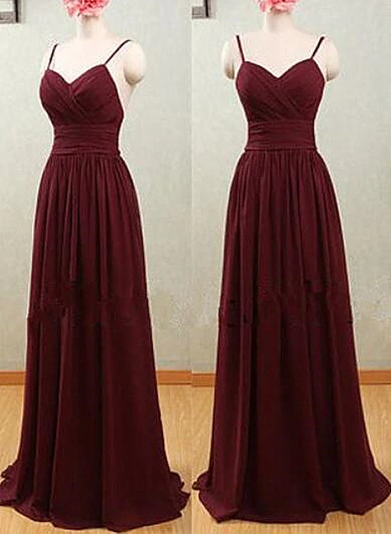 Beautiful Chiffon Straps Sweetheart Long Party Dress , Cute Party Dress Satin Halter Glamorous Beautiful Chiffon Straps Sweetheart Long Party Dress , Cute Party Dress Satin Halter Glamorous
