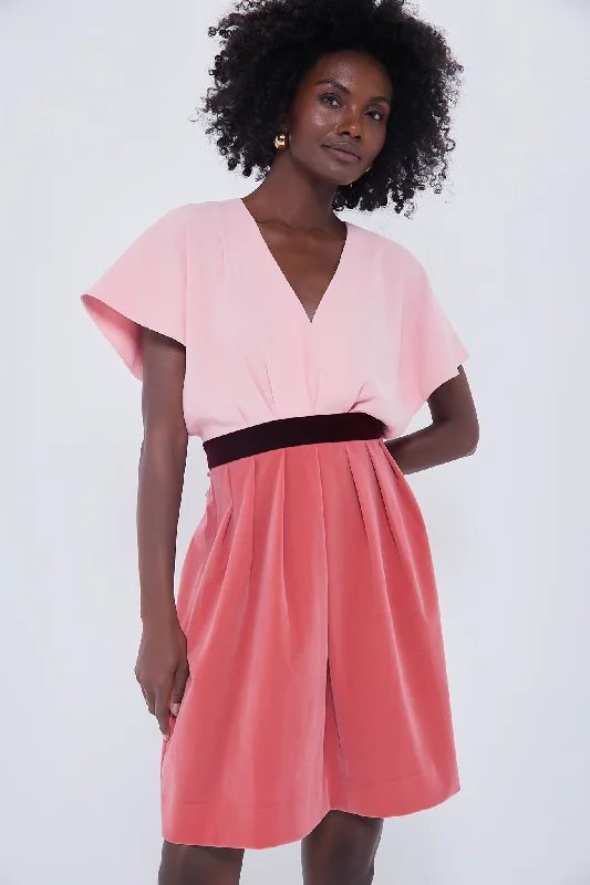 Pink Velvet Isabelle Dress Maxi Flowy Bohemian