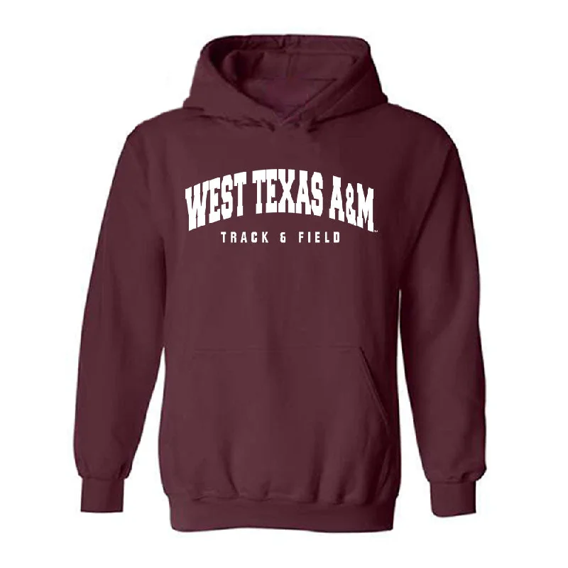 WTAMU - NCAA Women's Track & Field : Asana Hamidu - Hooded Sweatshirt Hoodie with Double Zipper Versatile Adjustable WTAMU - NCAA Women's Track & Field : Asana Hamidu - Hooded Sweatshirt Hoodie with Double Zipper Versatile Adjustable