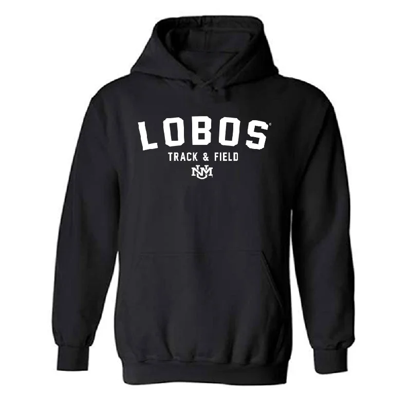 New Mexico - NCAA Women's Track & Field : Zennia Gonzalez - Classic Shersey Hooded Sweatshirt Hoodie with Reflective Safety Nightwear New Mexico - NCAA Women's Track & Field : Zennia Gonzalez - Classic Shersey Hooded Sweatshirt Hoodie with Reflective Safety Nightwear