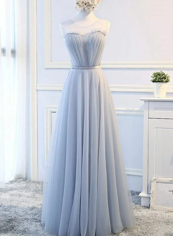 Pretty Tulle Lace-up Long Formal Dress, Lace Party Dress, Formal Gowns Tunics Fleece cozy Pretty Tulle Lace-up Long Formal Dress, Lace Party Dress, Formal Gowns Tunics Fleece cozy