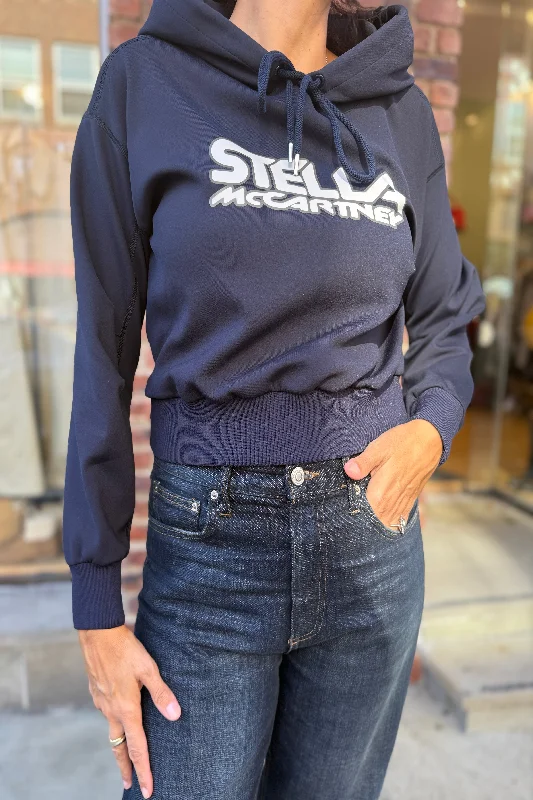 STELLA McCARTNEY Hoodie / S Hoodie with Stripes Bold Sporty