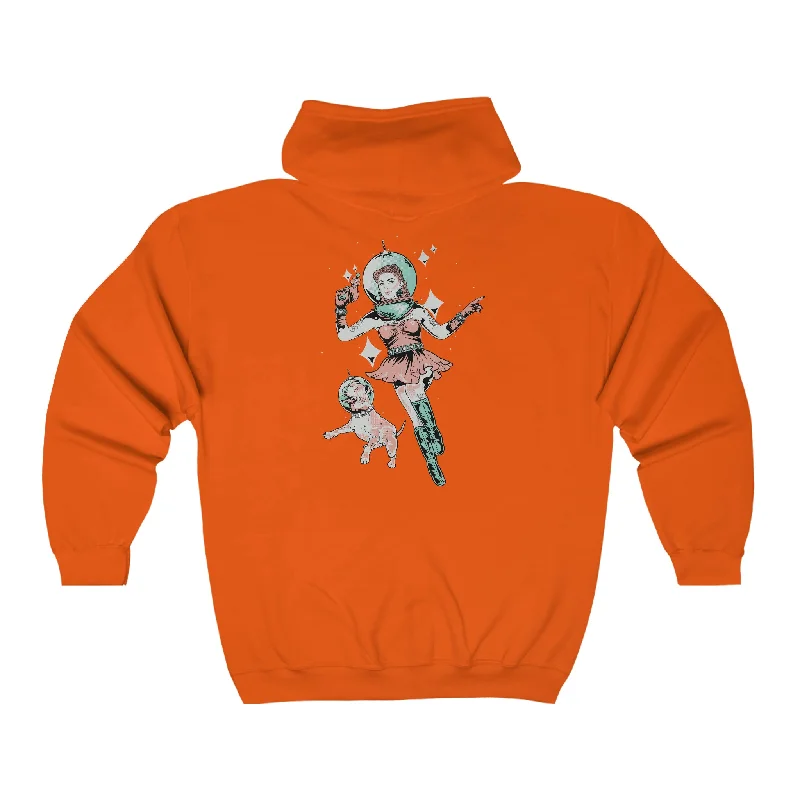 Unisex Heavy Blend™ Full Zip Hooded Sweatshirt | Space Hoodie with Logo Branding Identity Unisex Heavy Blend™ Full Zip Hooded Sweatshirt | Space Hoodie with Logo Branding Identity