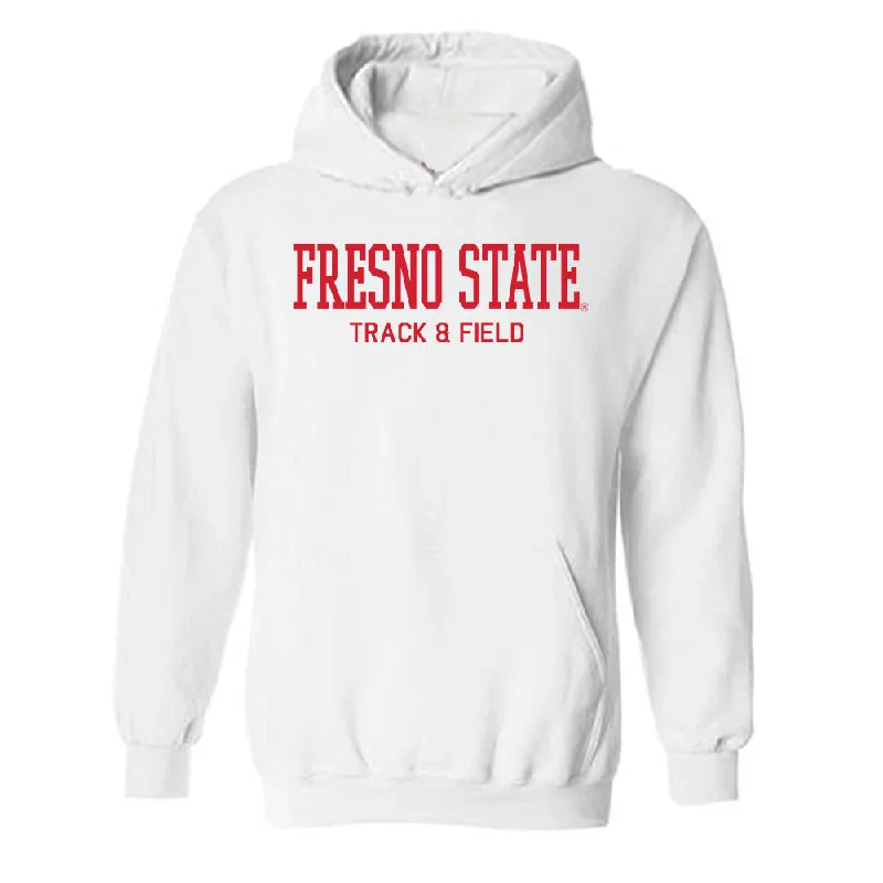 Fresno State - NCAA Women's Track & Field : Anne Remlinger - Generic Shersey Hooded Sweatshirt Hoodie with Camouflage Military Edgy Fresno State - NCAA Women's Track & Field : Anne Remlinger - Generic Shersey Hooded Sweatshirt Hoodie with Camouflage Military Edgy