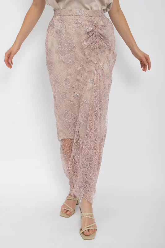 Uma Skirt in Rose Silver lightweight skirt design