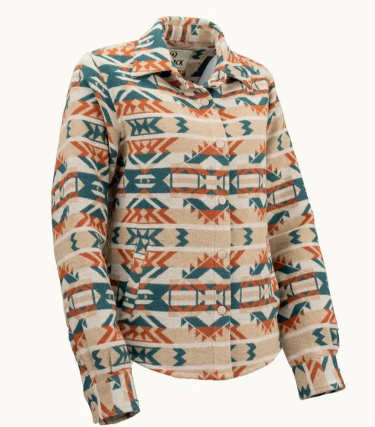 Outback Trading Company Women's Burnt Orange Daphne Shirt Jacket 48702-BTO Denim Jacket Leather Jacket Suede Jacket