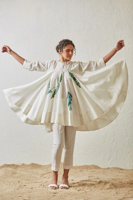 White Linen Pants Soft Wool Pants