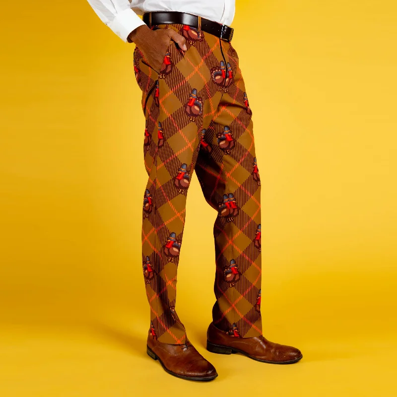 The Tryptophan Tyrants | Thanksgiving Dress Pants Comfortable Jogging Pants