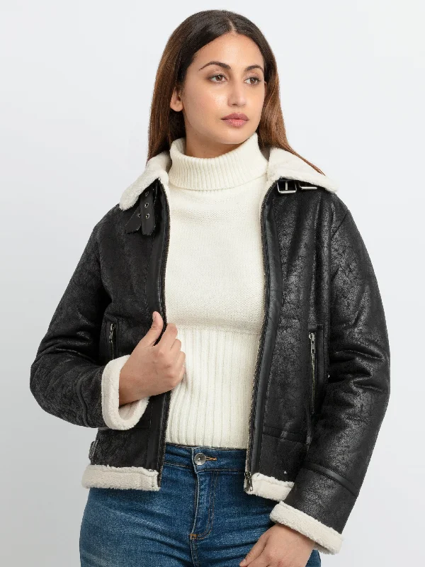 Womens Solid Collar Neck Jacket Hooded Jacket Caped Jacket Shawl Collar Jacket