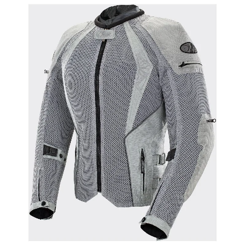 Joe Rocket Cleo Elite Women's Silver Mesh Jacket Fleece Jacket Down Jacket Feather Jacket Joe Rocket Cleo Elite Women's Silver Mesh Jacket Fleece Jacket Down Jacket Feather Jacket
