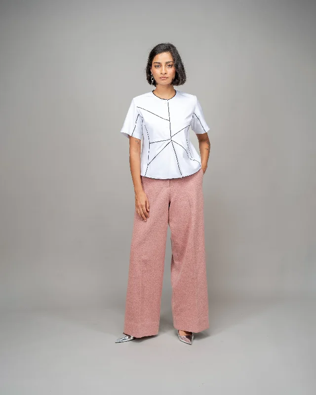 Wool Pant Classic Pleated Pants