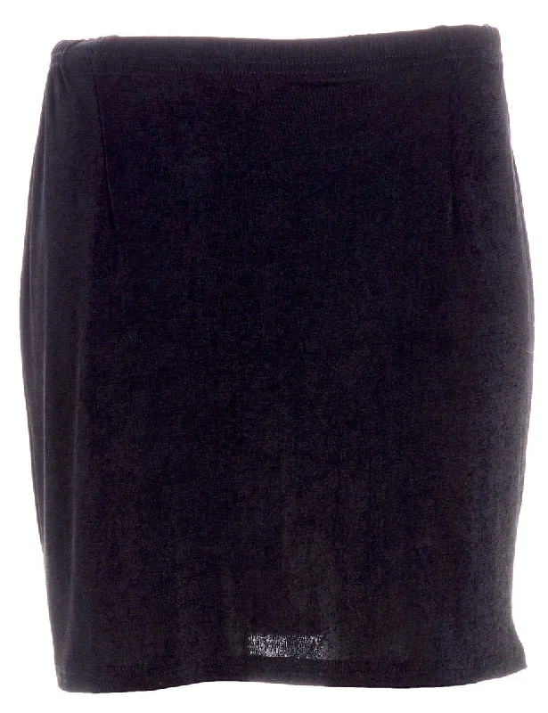 Label Brooke Lycra Mini Skirt silk skirt elegant