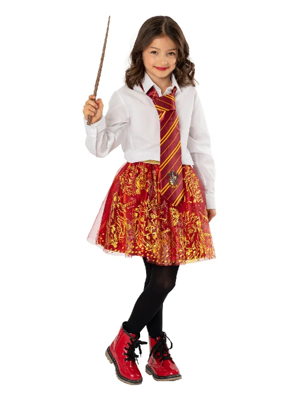 Harry Potter Gryffindor Tutu Skirt Wizarding Fashion corduroy skirt durable