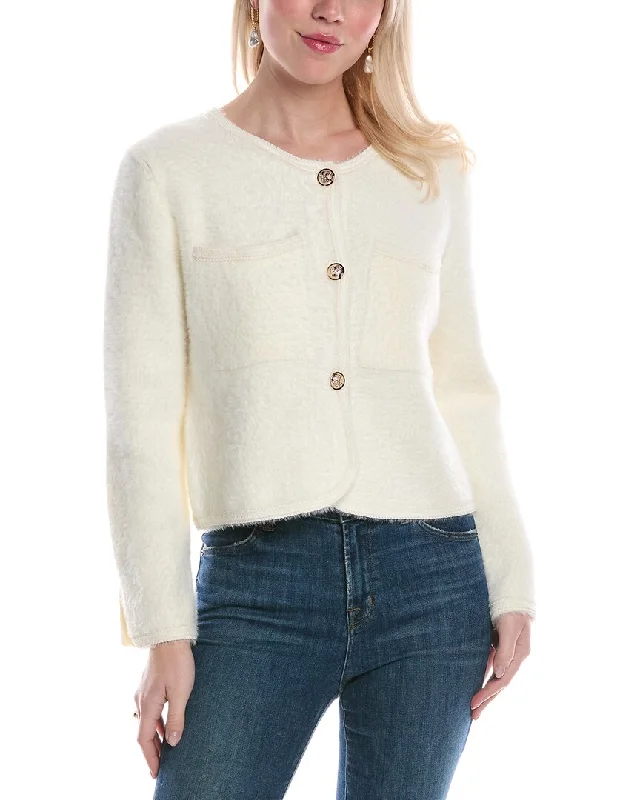 ANNA KAY Princess Cashmere-Blend Jacket Mesh Jacket Canvas Jacket Denim Jacket