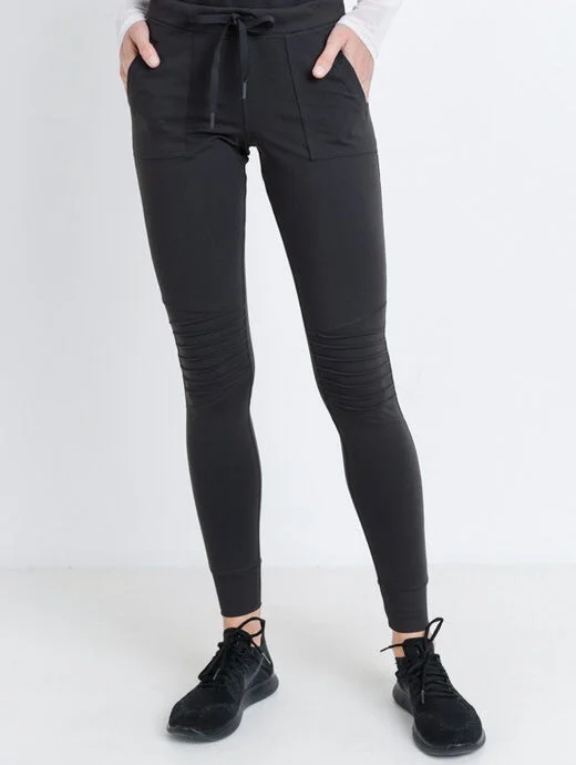 Finish Line Workout Pants in Charcoal Grey Soft Stretch Trousers