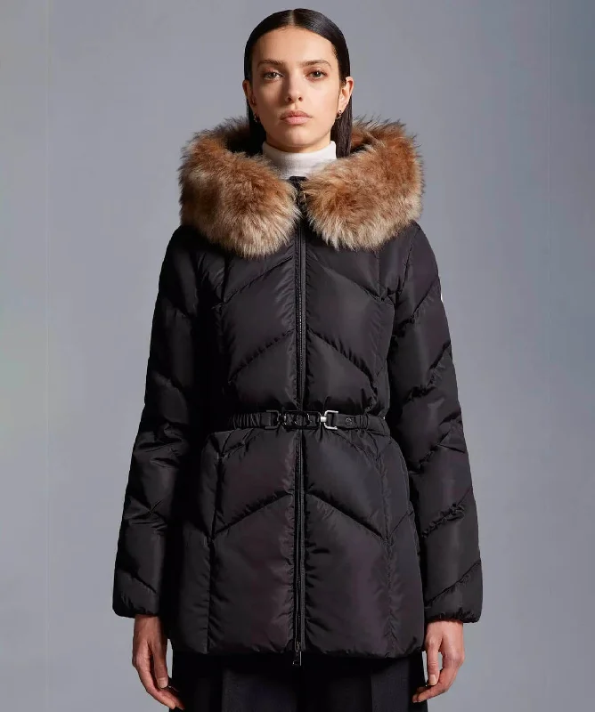 Women's Loriot Short Down Jacket Print Jacket Jacquard Jacket Patchwork Jacket