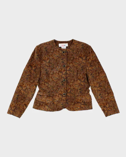 Vintage Jones New York Jacket - M A-Line Jacket Boat Neck Shawl Collar