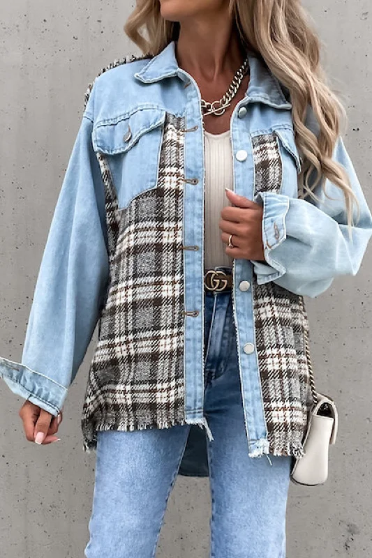 WOMEN DENIM PATCHWORK PLAID JACKET
100% POLYESTER
SIZE S(2)-M(2)-L(2)-XL(2)
MADE IN CHINA Welt Pockets Slit Pockets Flap Pockets WOMEN DENIM PATCHWORK PLAID JACKET
100% POLYESTER
SIZE S(2)-M(2)-L(2)-XL(2)
MADE IN CHINA Welt Pockets Slit Pockets Flap Pockets