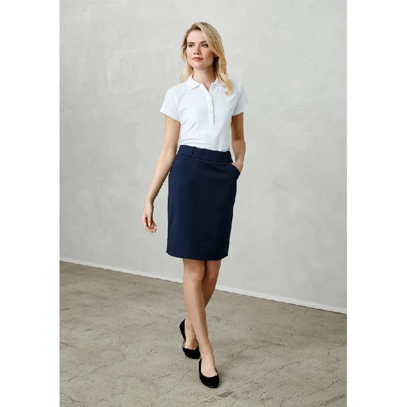 BS612S Biz Collection Ladies Detroit Flexi-Band Skirt breathable skirt fabric