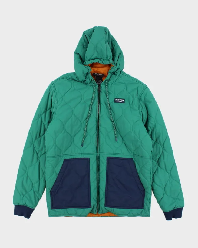 Vintage 2000's Burton Hooded Quilted Jacket - L Mesh Jacket Canvas Jacket Denim Jacket Vintage 2000's Burton Hooded Quilted Jacket - L Mesh Jacket Canvas Jacket Denim Jacket