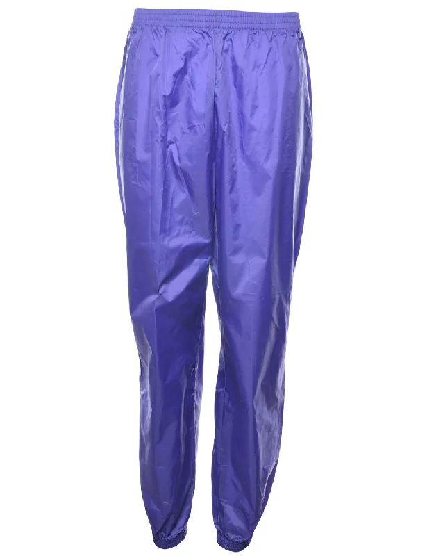 Purple Track Pants - W30 L28 Formal Slim Pants