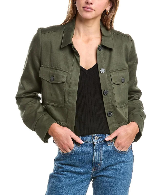 ba&sh Elia Jacket Print Jacket Jacquard Jacket Embroidered Jacket